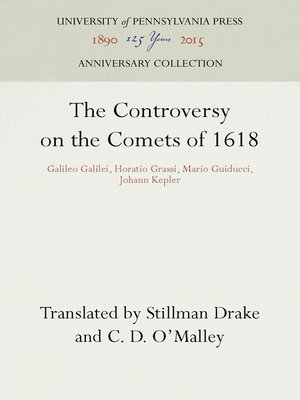 cover image of The Controversy on the Comets of 1618